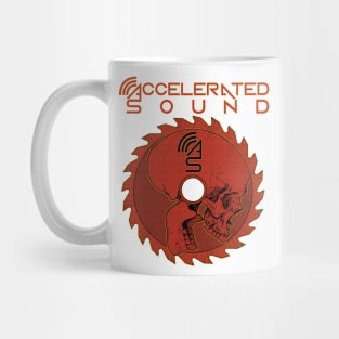 Accelerated Sound Logo and Skull Mug